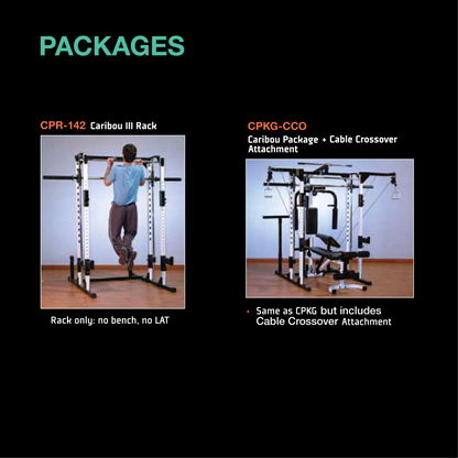 Caribou III Lat System + Bench